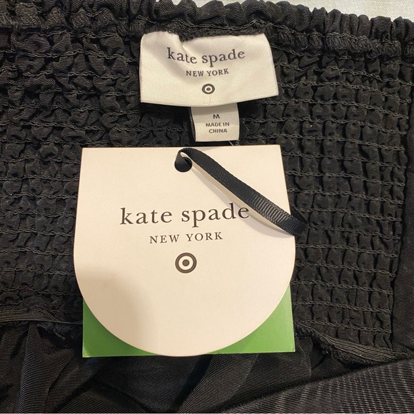 NWT Kate Spade x Target black tiered asymmetrical ruffle midi tank dress - Picture 14 of 14